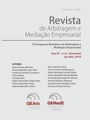 cover image of Revista de Arbitragem e Mediação Empresarial